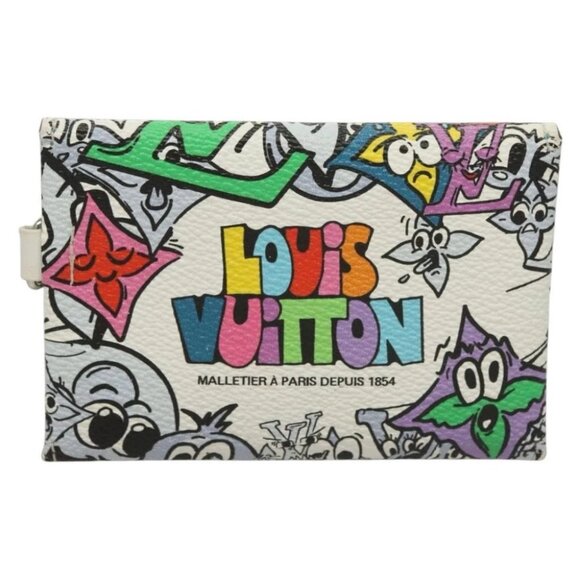 LOUIS VUITTON Monogram Comics Trio Envelope Pouch Multicolor - Picture 3 of 16